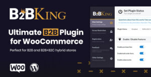 B2BKing - The Ultimate WooCommerce B2B & Wholesale Plugin V5.2.40